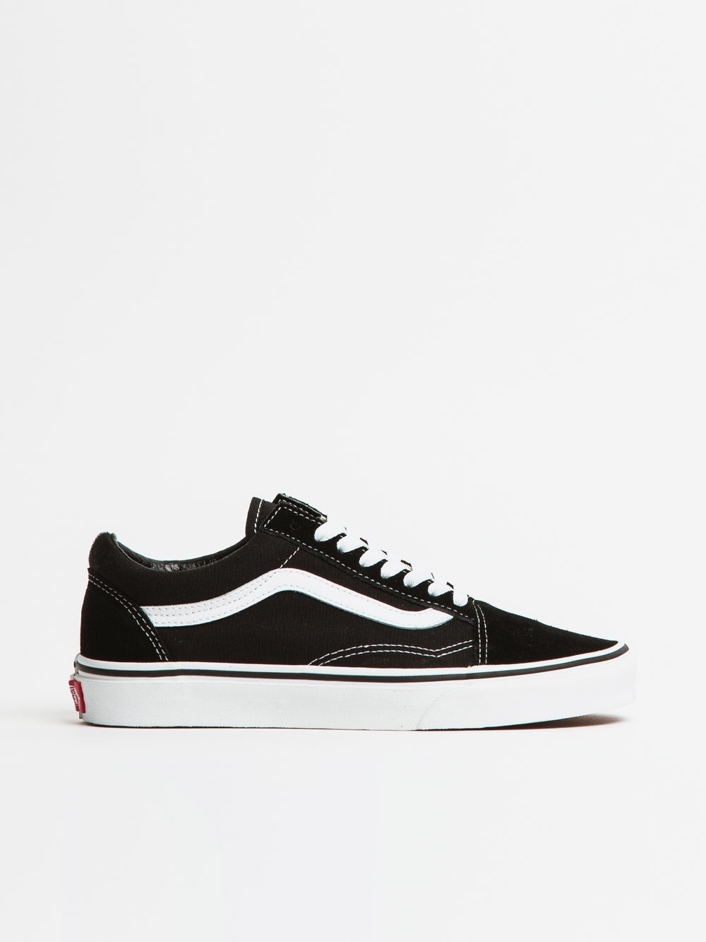 Vans Old Skool Black White Sneakers | Classic Low Tops | Worn Condition Youth 4